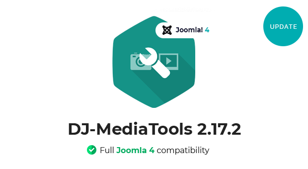 DJ-MediaTools 2.17.2 - Joomla slideshow and image gallery extension fully compatible with Joomla 4