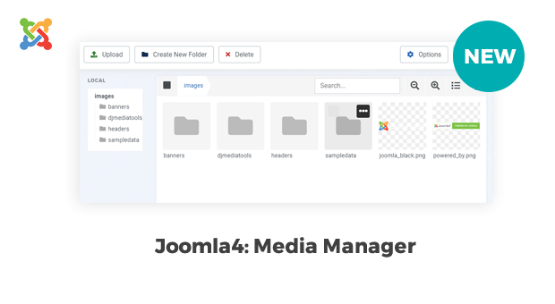 Joomla 4: Meet the new Media Manager