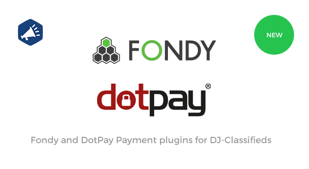 Fondy and DotPay Payment plugins for DJ-Classifieds