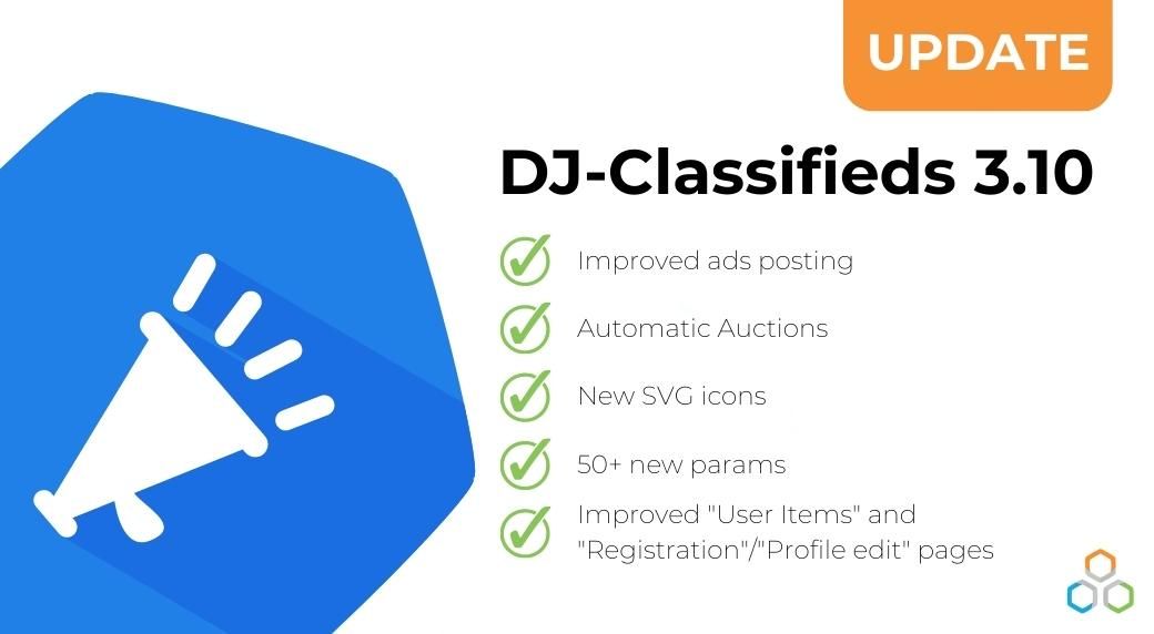 [UPDATE] DJ-Classifieds ver. 3.10 with brand new features is finally here!