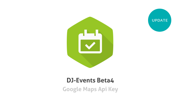 DJ-Events Beta4 Update / Google Maps Api Key