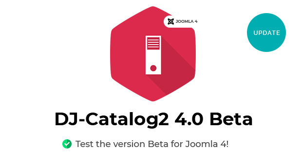 DJ-Catalog2 4.0 Beta for Joomla 4 released