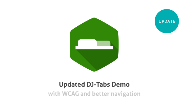 Better demo for DJ-Tabs is here