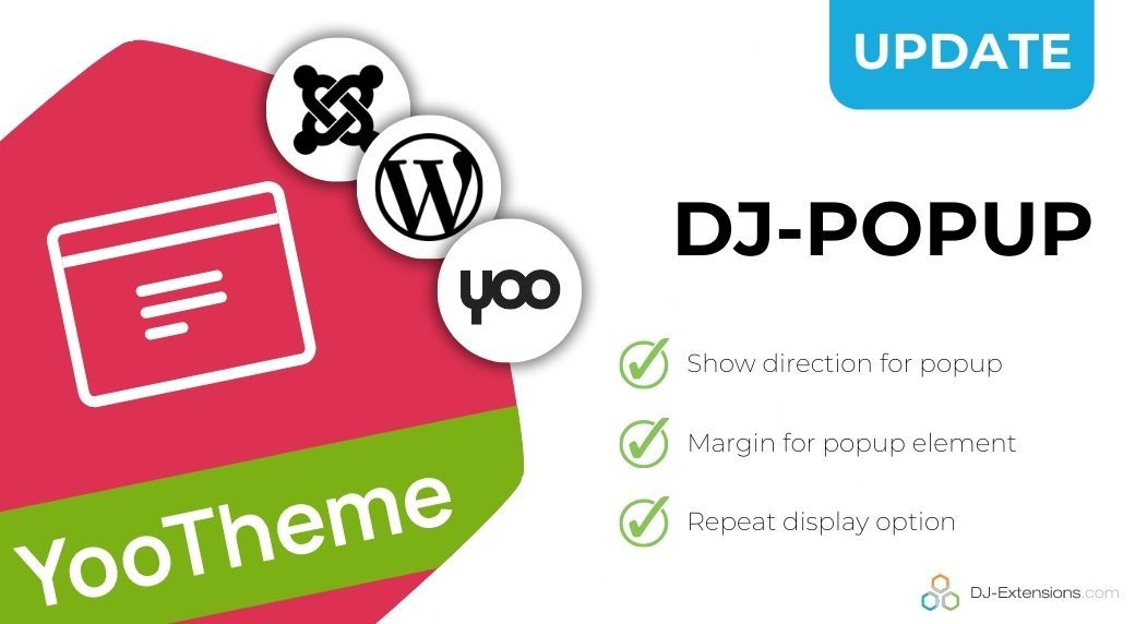 DJ-Popup plugin update introduces new features