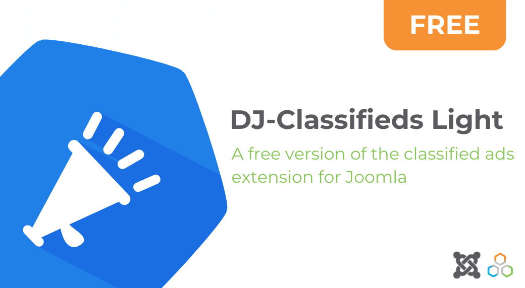 Introducing DJ-Classifieds Light: a free version of our powerful Joomla Classified Ads Extension!