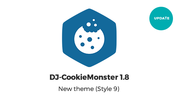 New theme for DJ-CookieMonster in the latest 1.8 update