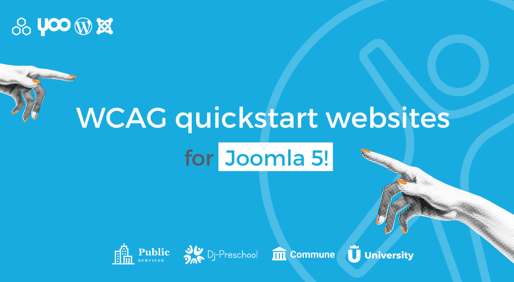[Update] WCAG templates for Joomla 5 with new versions