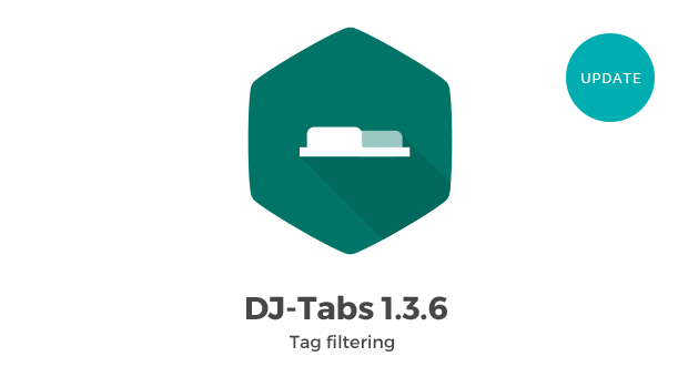 DJ-Tabs 1.3.6 ver introduces tag filtering