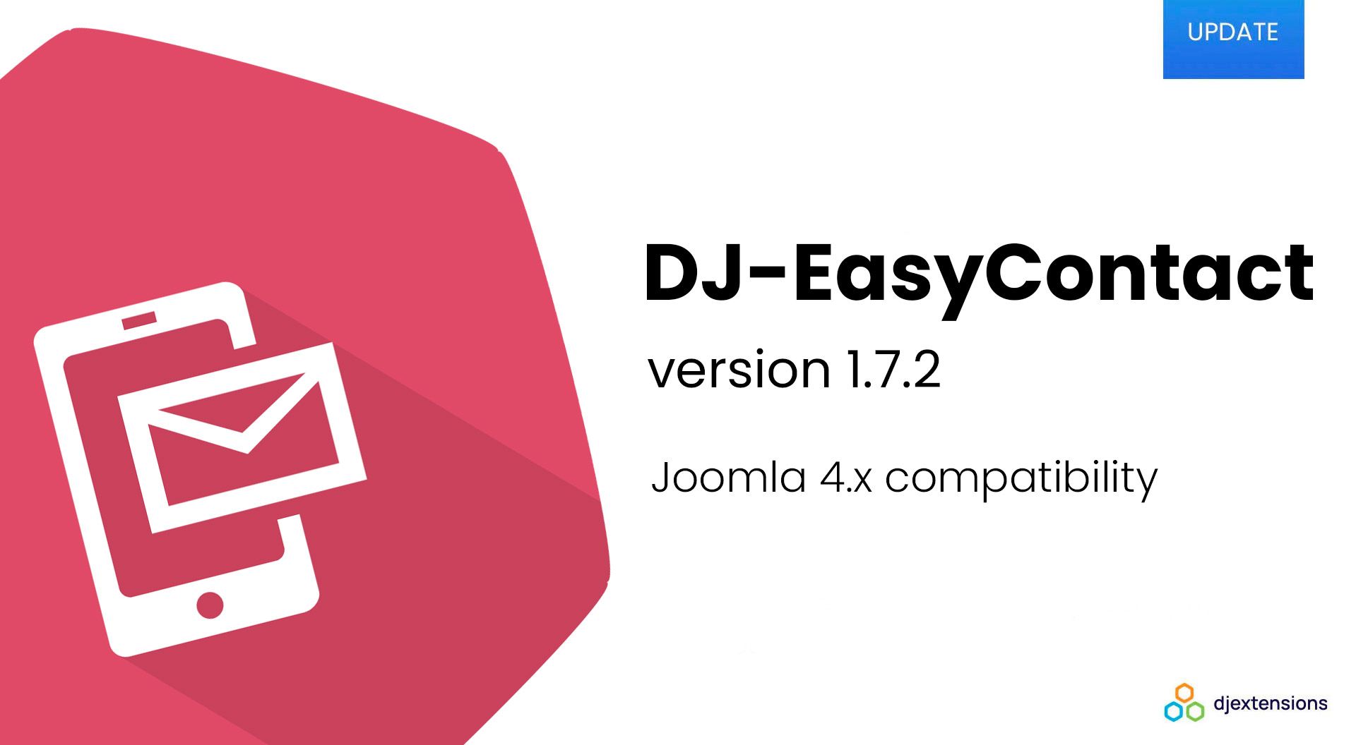 [UPDATE] DJ-EasyContact: free Joomla contact form module compatible with Joomla 4.x