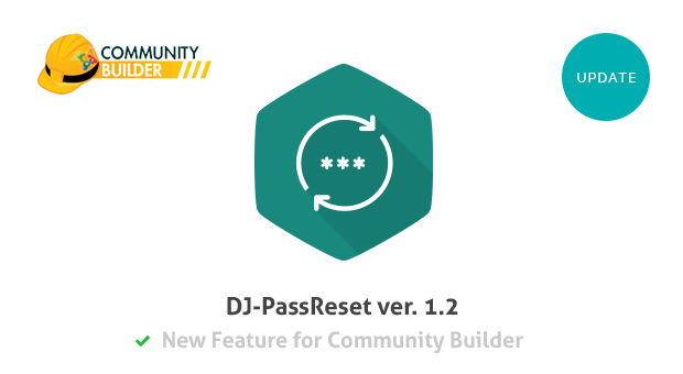 DJ-PassReset works with Community Builder!