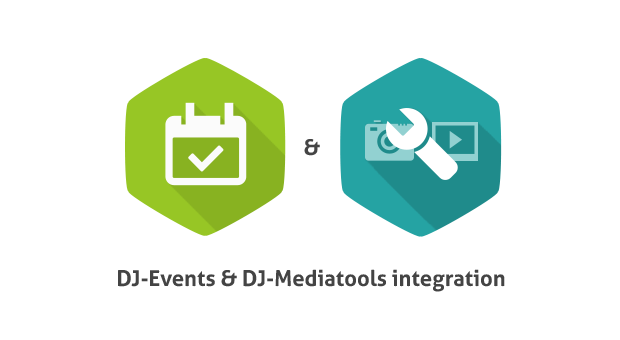 Integrate DJ-Events and DJ-MediaTools easily