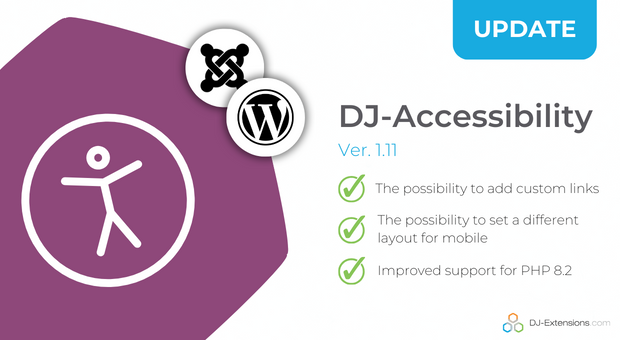  DJ-Accessibility 1.11 update