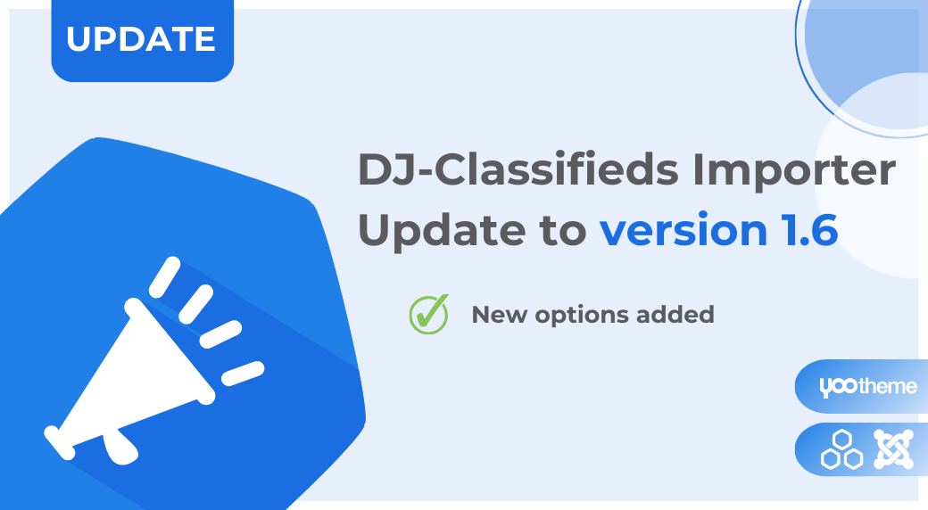 DJ-Classifieds Importer Component Update