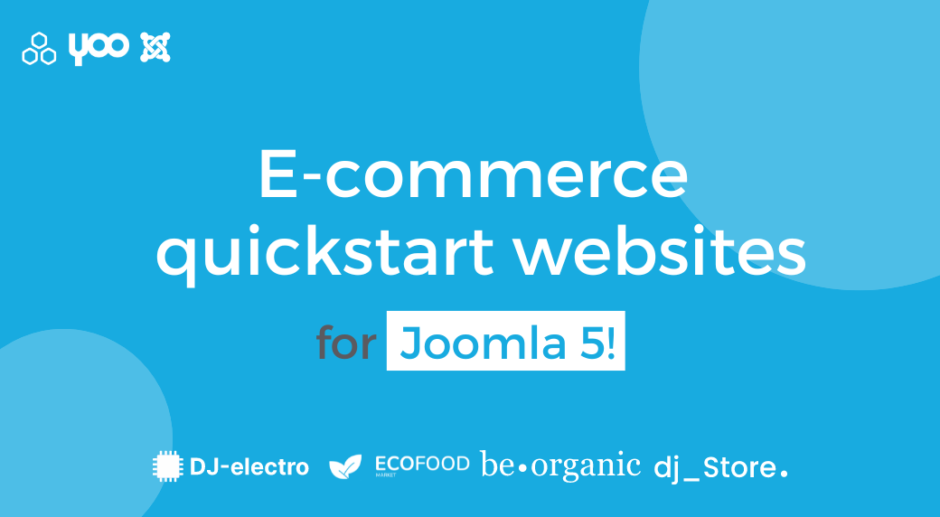 eCommerce Joomla 5 templates