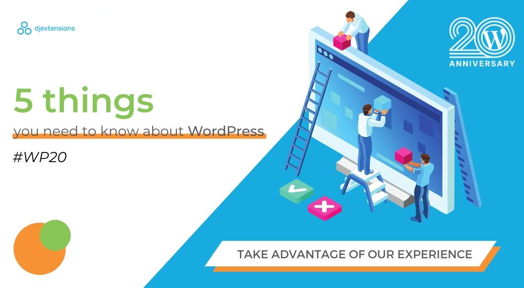 5 things about WordPress