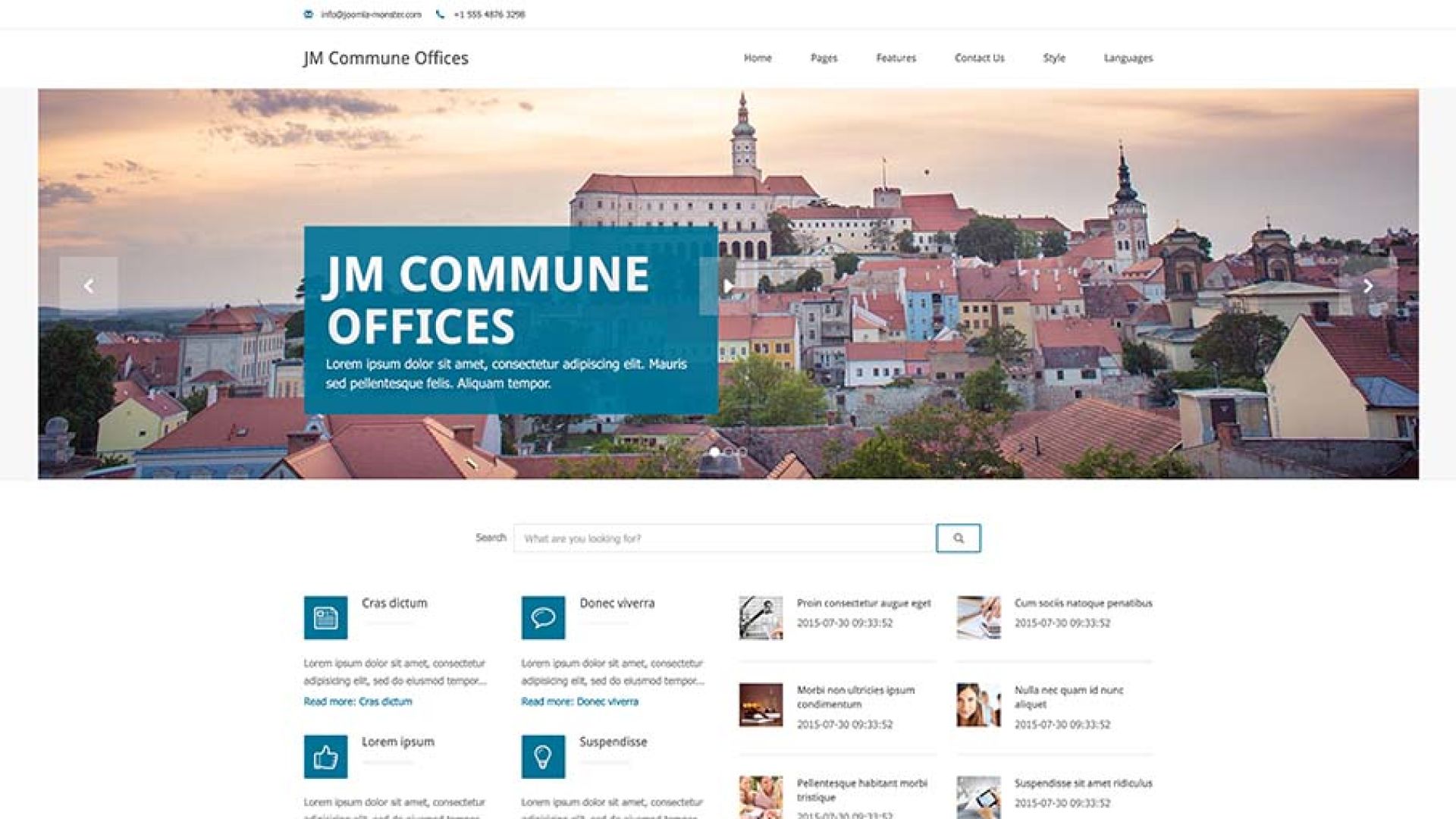 JM Commune Offices - WCAG template