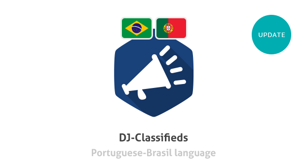 Portuguese-Brasil language pack for DJ-Classifieds updated!