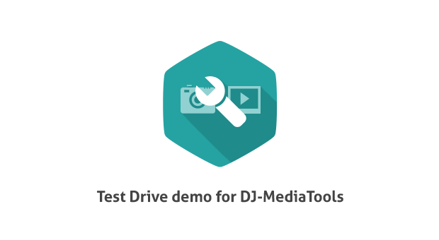 Test Drive demo for DJ-MediaTools