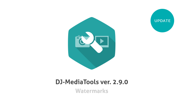 Watermarks in DJ-MediaTools 2.9.0