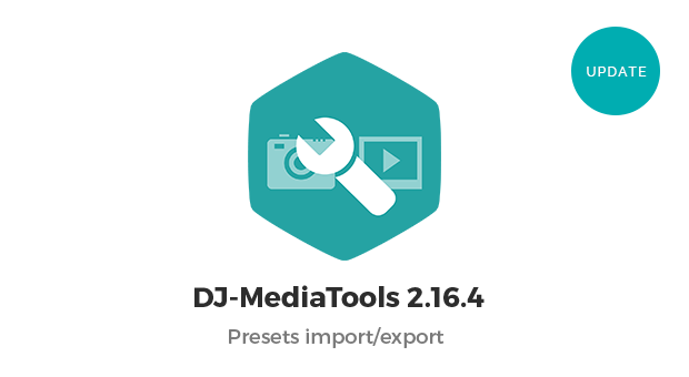 Import/export presets in the latest DJ-MediaTools release