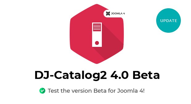 DJ-Catalog2 4.0 Beta for Joomla 4 released