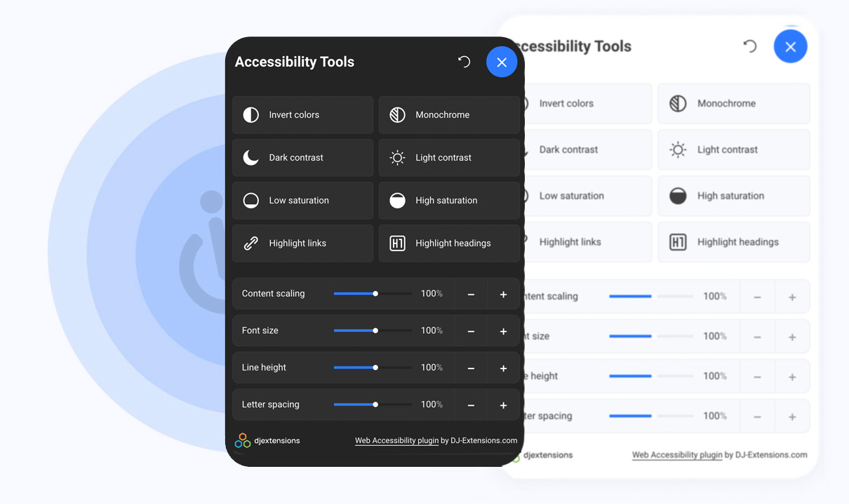 Improve Website Usability with Accessibility Tools I DJ-Extensions