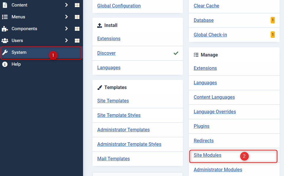 DJ-Accessibility Knowledge Base: Installation in Joomla