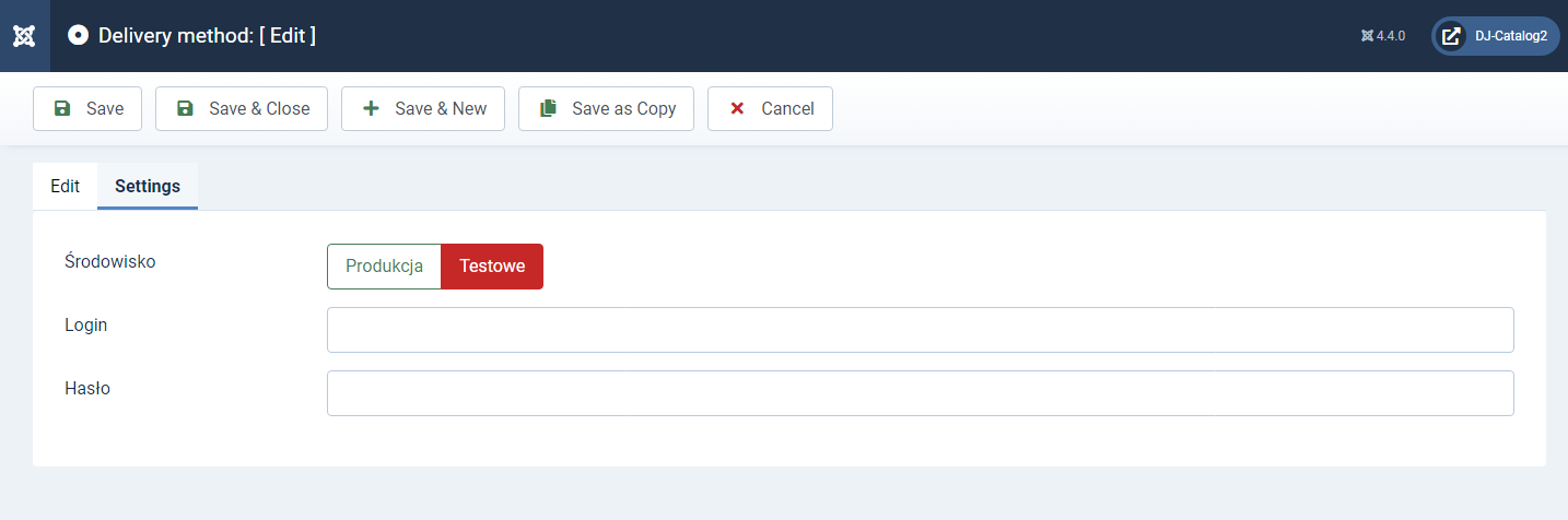 DJ-Catalog2 Knowledge Base: Pocztex Delivery Plugin