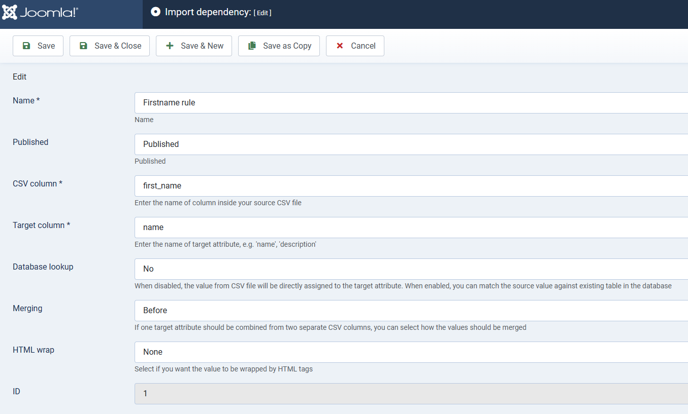 DJ-Catalog2 Knowledge Base: Import Configuration