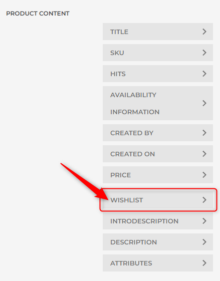 dj-catalog2 integrator with yootheme add extended produts grid element settings product wishlist opstions