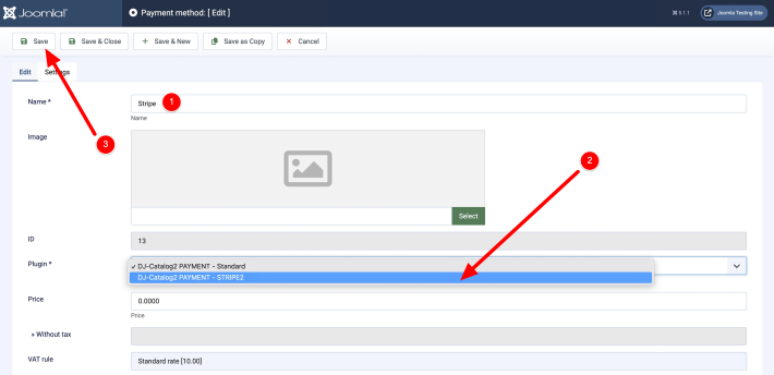New Stripe Plugin for DJ-Catalog2: Payments and Subscriptions