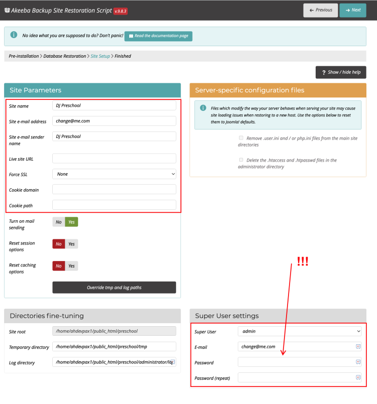 DJ-PreSchool Knowledge Base: Quickstart Installation