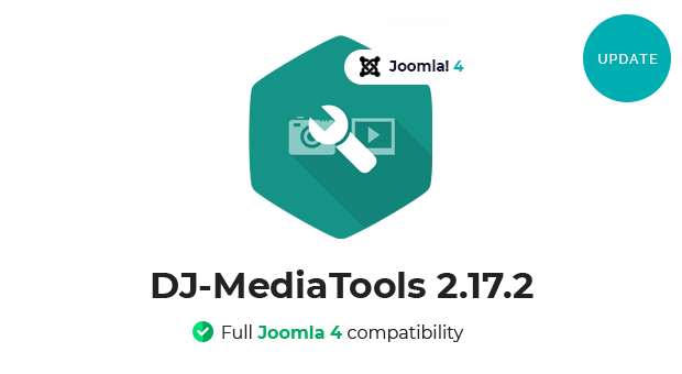 DJ-MediaTools 2.17.2 - Joomla slideshow and image gallery extension fully compatible with Joomla 4