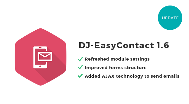 DJ-EasyContact 1.6 update with a rich set of improvements