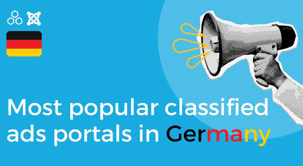 Most popular classified ads portals in Germany