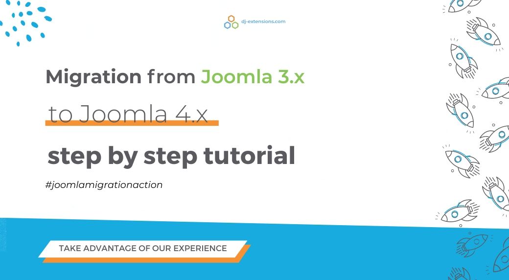 Migration from Joomla 3.x to Joomla 4.x - step by step tutorial