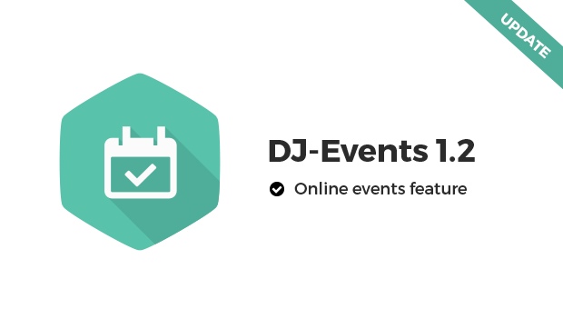 Online/Virtual events in DJ-Events 1.2