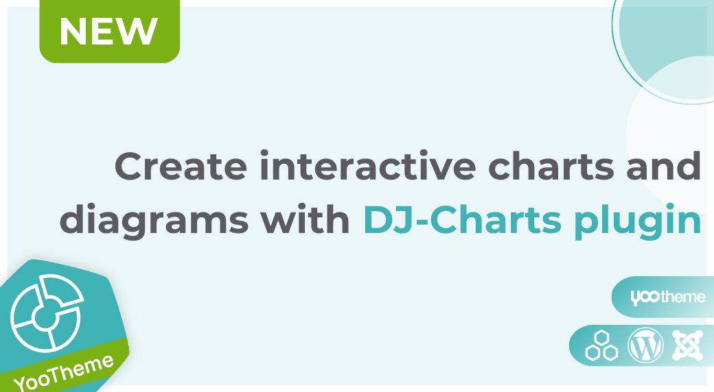 New plugin release! Use DJ-Charts for creating interactive charts and diagrams in Joomla/WordPress/YOOtheme Pro