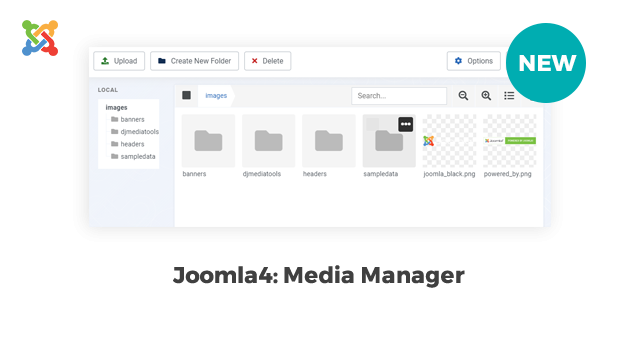 Joomla 4: Meet the new Media Manager
