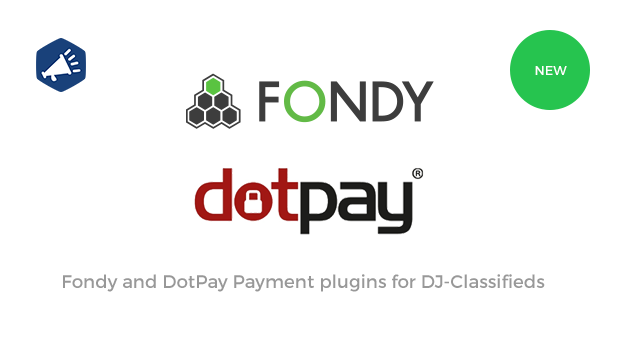 Fondy and DotPay Payment plugins for DJ-Classifieds