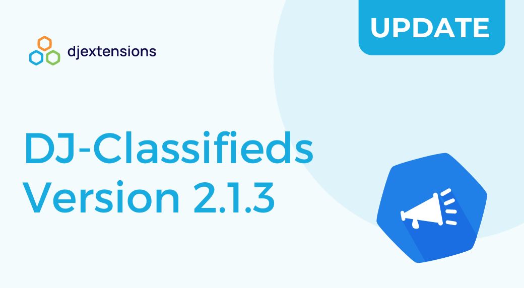 dj-classifieds update to version 2.1.3