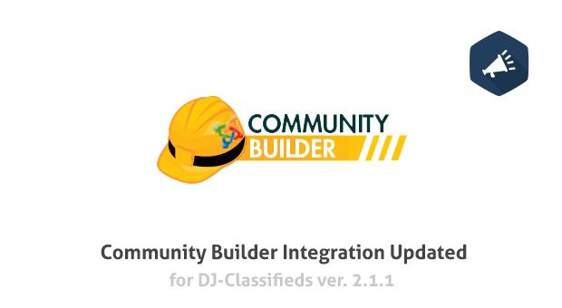 Community Builder integration plugin for DJ-Classifieds updated