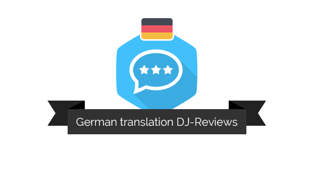 German language for DJ-Reviews added