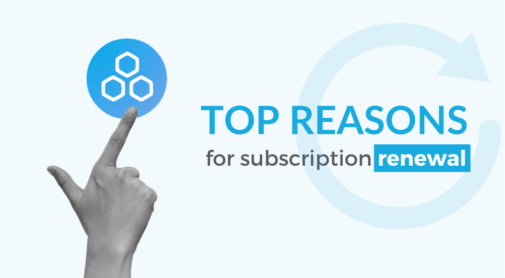Why to renew your subscription?