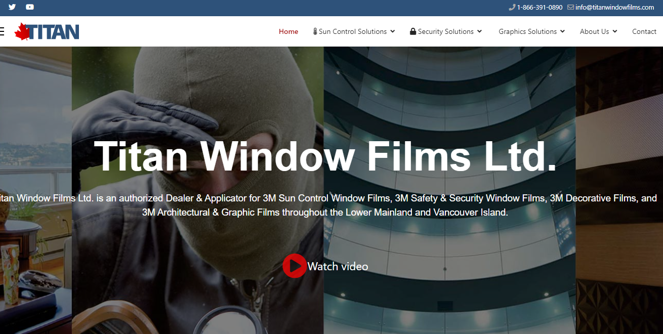 Titan Window Films site