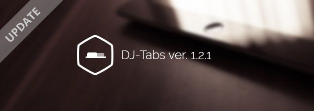 DJ-Tabs update! Version 1.2.1