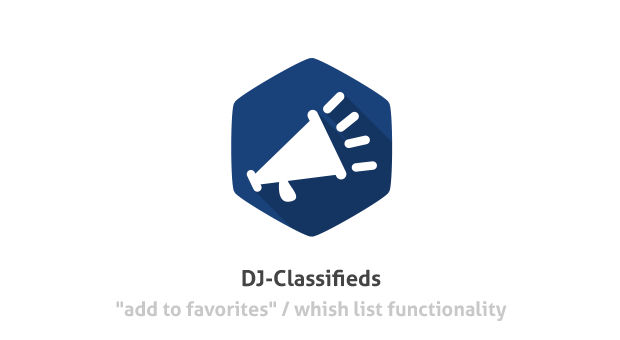 New Tutorial for DJ-Classifieds: Wish list / favorites functionality