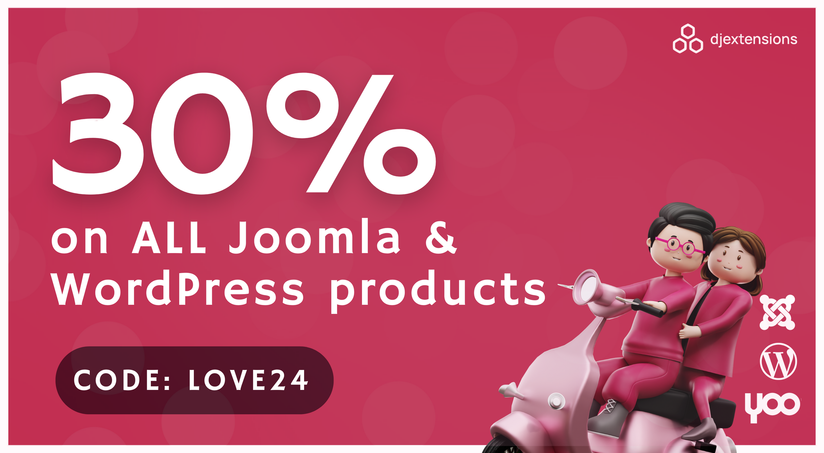Love is in the Sale: Get 30% Off on Everything this Valentine's Day!