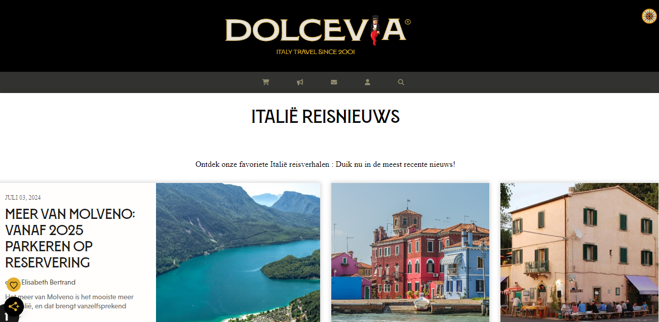 DolceVia site
