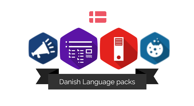Updated Danish language packs